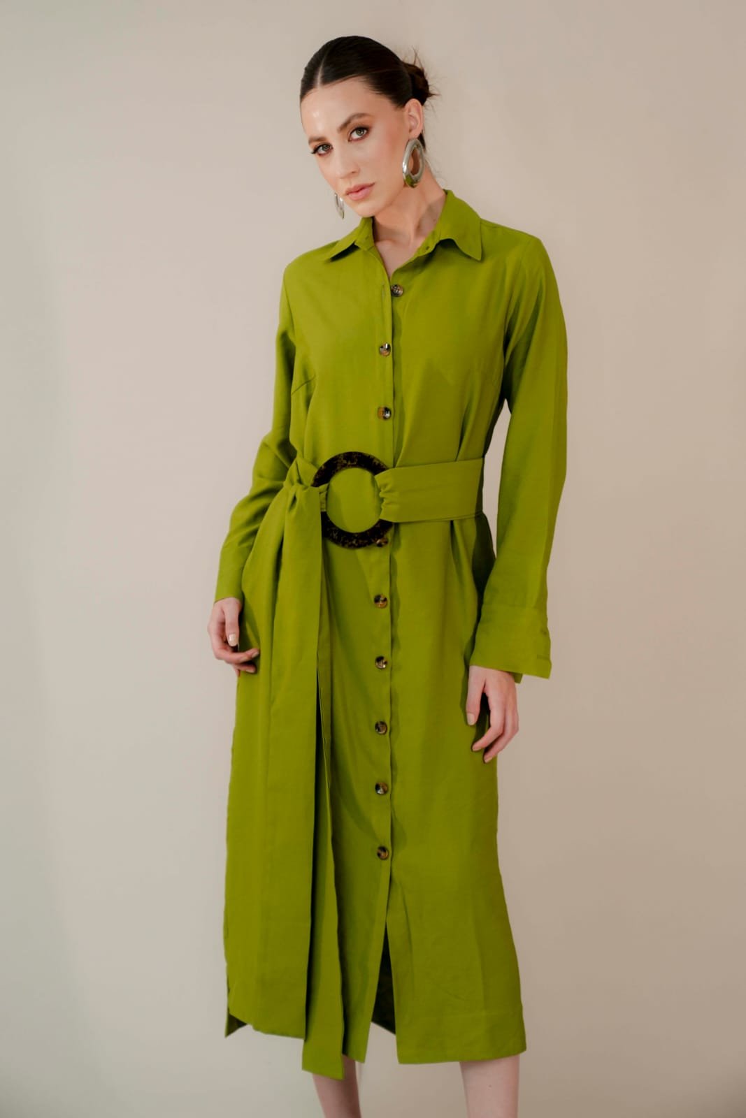 vestido chemise