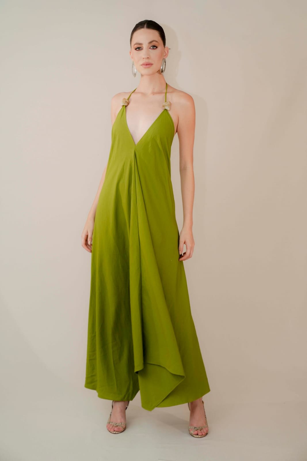 vestido frente única alfaiataria