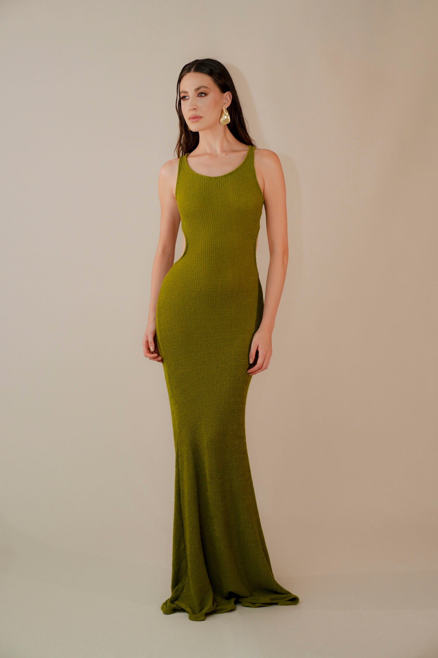 vestido costas nua