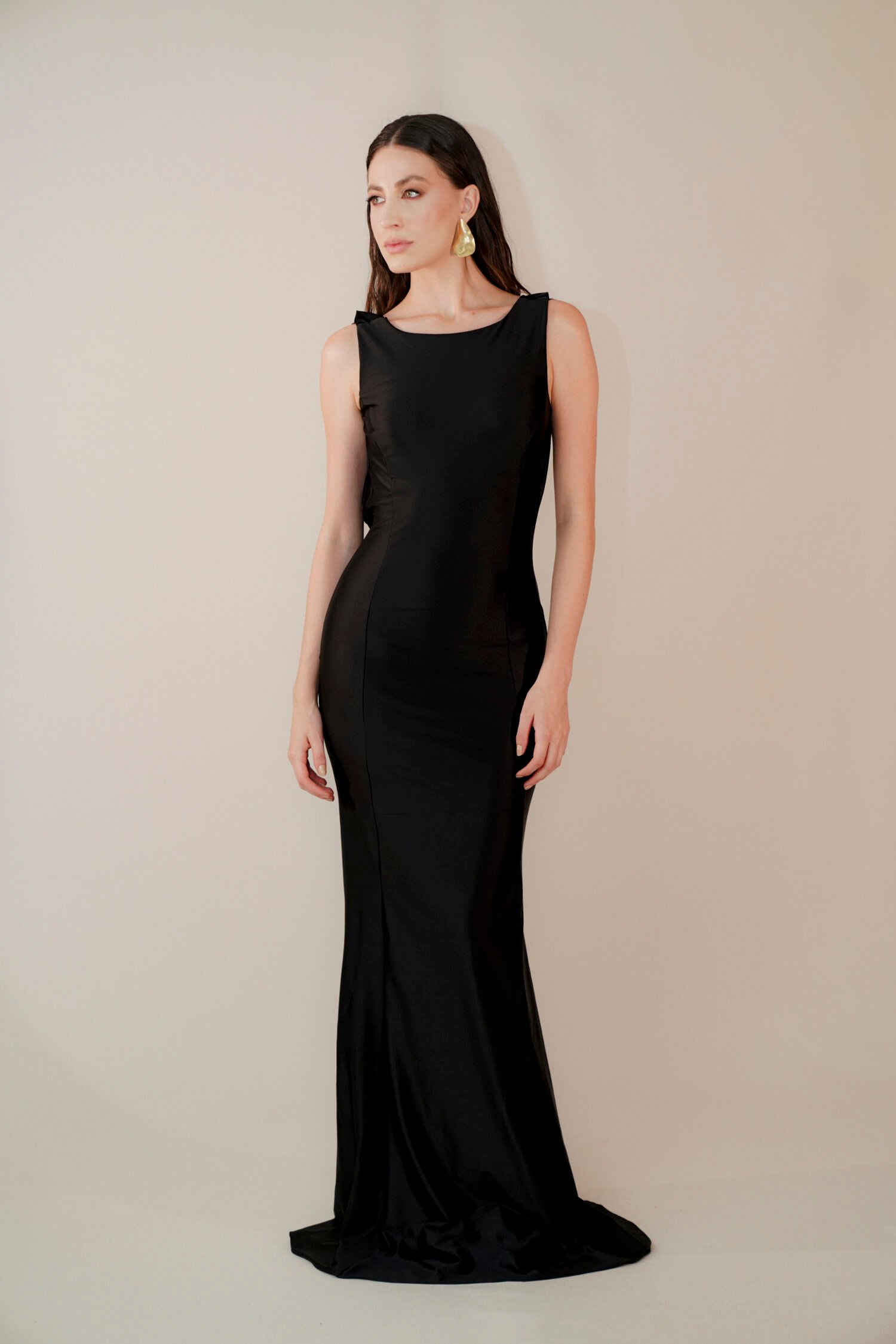 vestido costas nua
